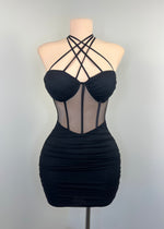 Danica Mini Dress (BLACK)