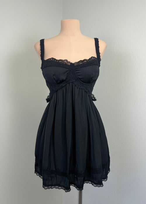 Diana Mini Dress (BLACK)