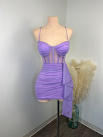 Violet Mini Dress (PURPLE)