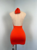Cierra Mini Dress (RED ORANGE)