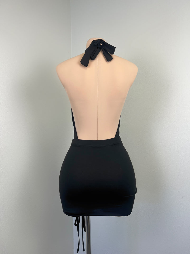 Cierra Mini Dress (BLACK)