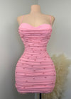Pearl Mini Dress (PINK)