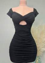 Maddy Mini Dress (BLACK)