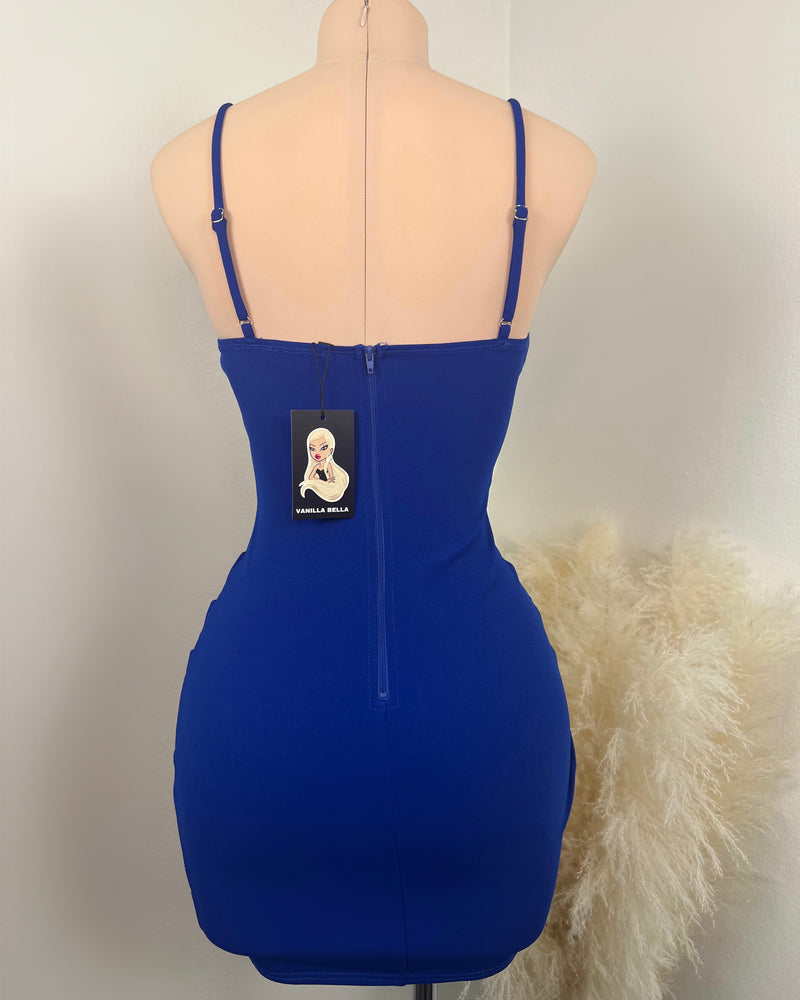 Marianna Mini Dress (ROYAL BLUE)