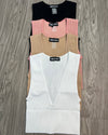 Olivia Seamless V-Neck