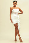 Gina Corset Dress (WHITE)