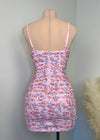 Isabella Mini Dress (PINK FLORAL)