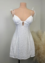 Astrid Mini Dress (WHITE)