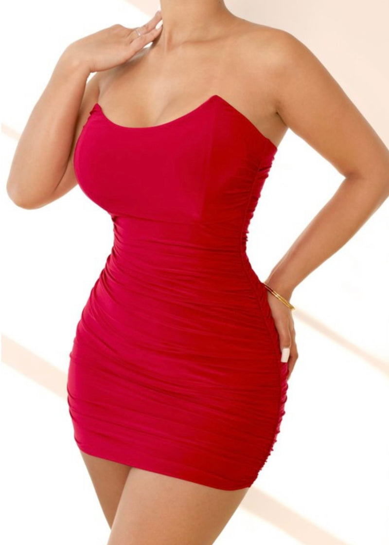 Lorelei Mini Dress (RED)